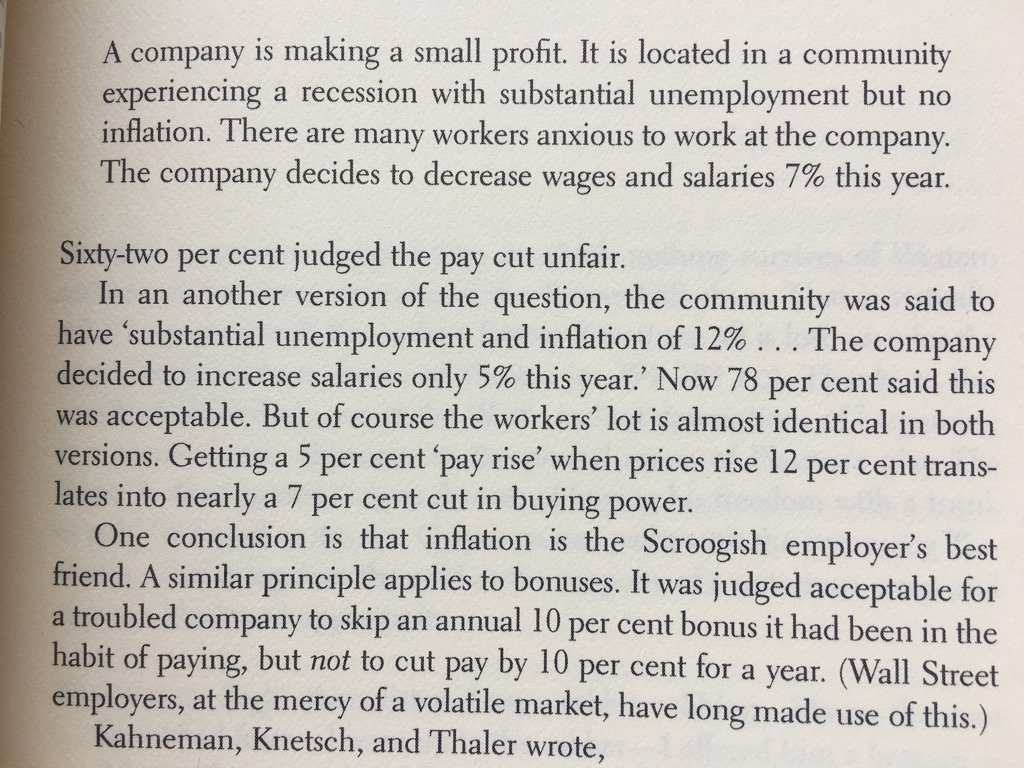 💎 On how the money illusion affects our concept of fairness (a lesson