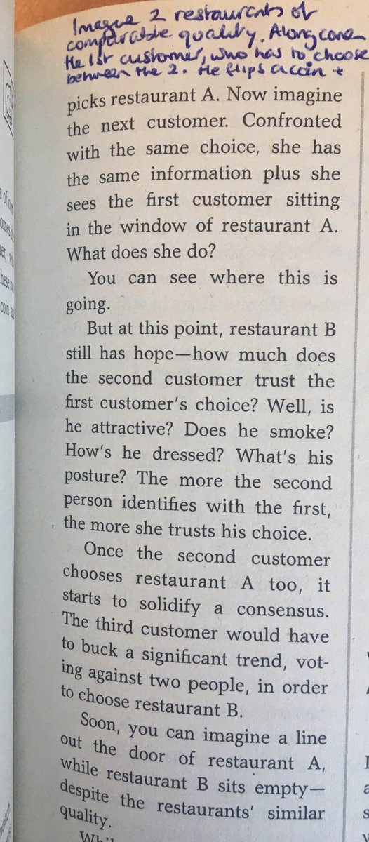 💎 Initial randomness amplified by social proof makes predicting the